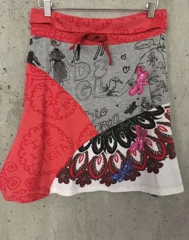 h m teksas jakne za devojcice: H&M, Komplet: Majica, Suknja, 122-128 — 3
