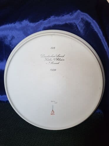 Musical Instruments: Tanjir KPM 1924 godina,dekorativni Julius Menzela,rucno oslikan. Sve — 4