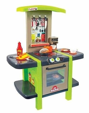 drvena kuhinja za decu kupujemprodajem: Kuhinja sa dodacima Paradiso Toys – model 04/11854-50 Realistična — 1