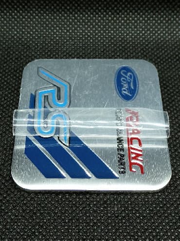 Vozila: Samolepljiva metalna pločica - FORD RS RACING Samolepljiva metalna — 3