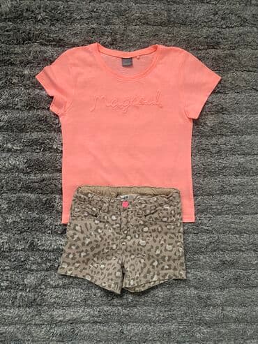 zara kombinezon za devojcice: Set: T-shirt, Shorts, 110-116 — 1