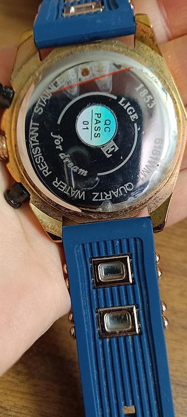 teksas jakne muske levis: Muški ručni sat LIGE – kvarcni hronograf - Kućište okruglo — 4