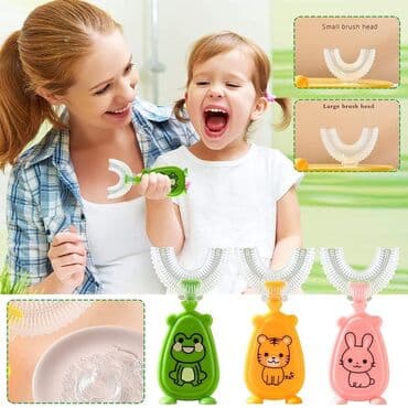 Cena 680 din Masažna silikonska četkica za zube u obliku slova U koju na lalafo.rs Cena 680 din Masažna silikonska četkica za zube u obliku slova U koju