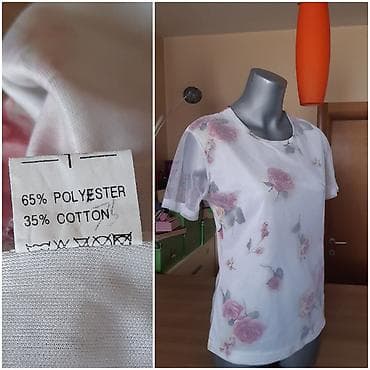 versaci majice: Ženska majica kratkih rukava sa cvetnim printom - Brend/etiketa: Rain — 4