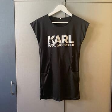 shein haljine 2023: Karl Lagerfeld haljina-tunika za devojcice i devojke Malo nosena,u — 1