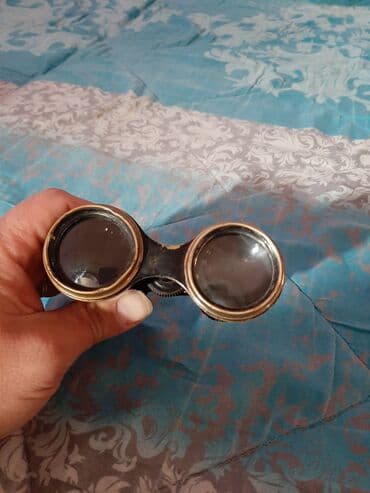 Umetnost i kolekcionarstvo: Stari dvogled mesingani ispravan sociva mu ocuvana lepo se vidi,stanje — 5