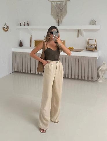 lanac za pantalone: Lanene pantalone🌿
2S 2M L XL
1700dinara(prodaja na paket ) — 4
