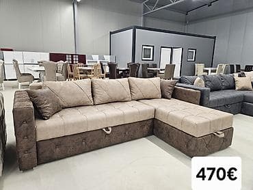 kolevka za bebe dexy co: Ugaona trosed-ležaj sa ležajem i sandukom za odlaganje - Model — 10