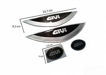 GIVI- stikeri za kofer- 176 📌 Opis: Samolepljivi stikeri izradjeni od