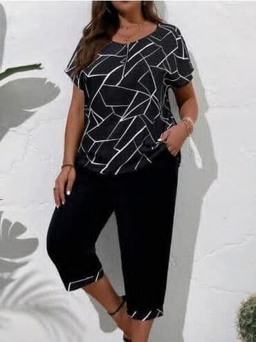waikiki kombinezoni: Predivni kompleti Cena 2900din Vel 0XL,1XL,2XL,3XL,4XL Mere u slikama — 4