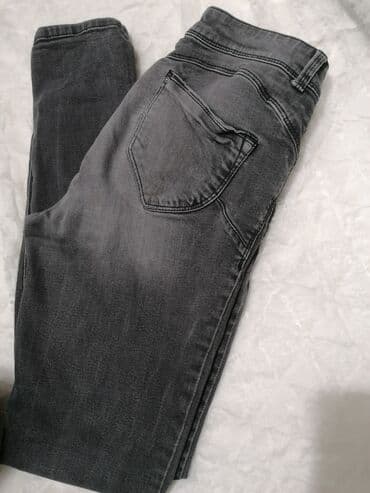 pantalone od vestacke koze: Odlicne C&A Push-up M/38 Struk 38cm Bokovi 48cm Butine 24 cm — 7