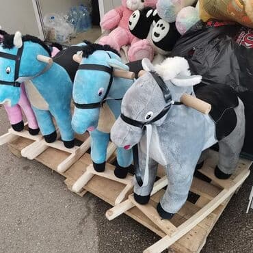 gumeni konjici za skakanje: Najlepši poklon za vaše mališane konjići u različitim bojama za — 1