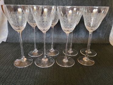 swarovski case za vino cena: Case za vino,Rosenthal,kristal,rucni rad Nemacka 70te. Case tanak — 12