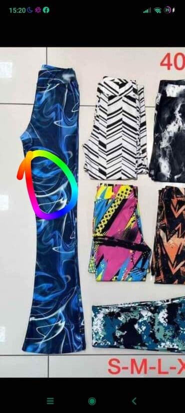 Helanke, biciklistički šortsevi: S (EU 36), M, L, Likra, bоја - Svetloplava — 2