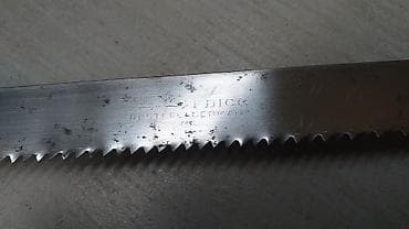 lampe za komarce: Testera za kosti prohrom F.Dick Bone Saw . Renomirani nemački — 6