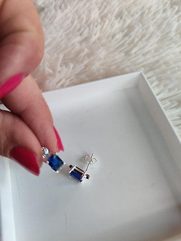 Nakit: Minđuše zig 925 - Materijal: srebro 925 (žig 925) - Tip: klasične — 7