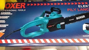 aku motorne testere: Električna lančana testera BOXER Professional Tools - Snaga: 2600 W — 1