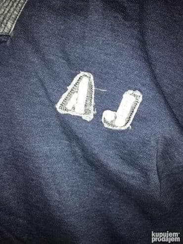 Trenerke: ARMANI duks L 100% Cotton Ramena 50cm, duzina 70cm rukav 65cm Made — 3