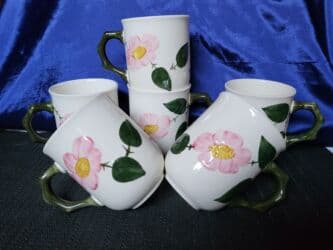 cena komarnika po kvadratu: Solje vintaz Villeroy - Boch Nemacka,Wild Rose. Solje vintaz,nemacke — 6