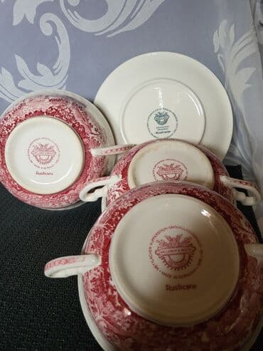 set za začine: Cinije za supe,corbe Villeroy - Boch Rusticana Nemacka 80te. Cinije 3 — 10