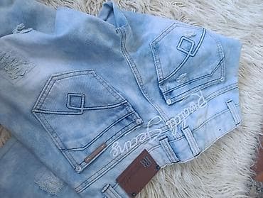 bele elegantne pantalone: Farmerke xs — 3
