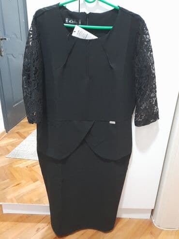 haljine šabac: XL (EU 42), color - Black, Cocktail, Other sleeves — 2