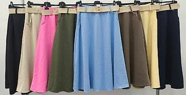 til suknja: Satenasta midi suknja A-kroja Ovaj prelep model suknje nam je upravo — 8