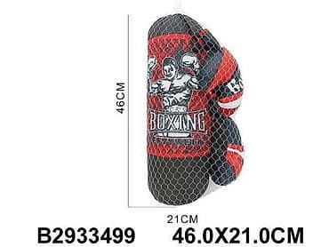 Boks set 349908-K – igračka za dečake Boks set 349908-K je zabavna i