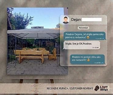 klupice za terasu: IZRADA TRAKA ZA PAVILJONE OD VODOODBOJNOG PLATNA – PO MERI - Šijemo — 2