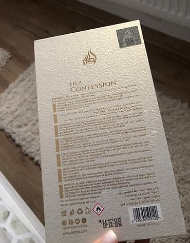 original sat: Lattafa Her confession 100ml (Blanche betê) Samo 3999 din akcija! — 2