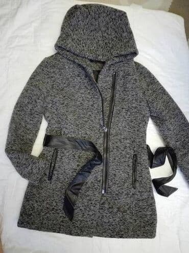 Women's Clothing: ZEBRA kaput na zip, sa kapuljacom vel S Prelep kaput sa kopcanjem na — 1