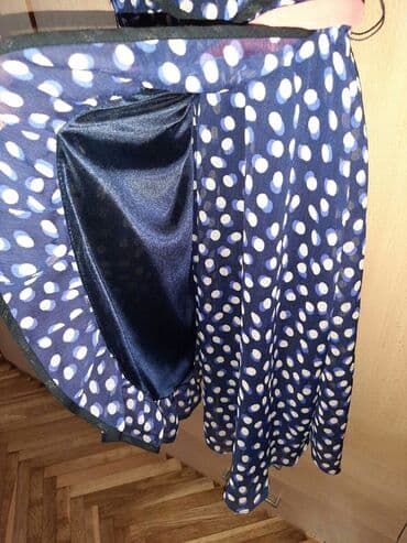 zara helanke sa slicem: H&M M (EU 38), bоја - Tamnoplava, Na bretele — 7