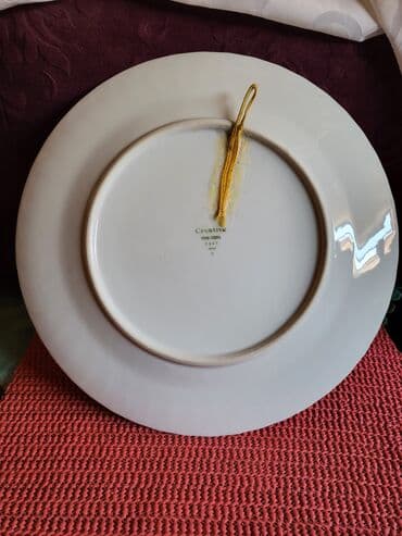 držač za mirisne štapiće: Tanjir nov za zid porcelanski,Japan,Kina 70,80te. god. Tanjir — 12
