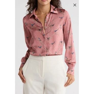 kupaći novi sad: Zara, L, Saten, Sa ilustracijom, bоја - Roze — 2