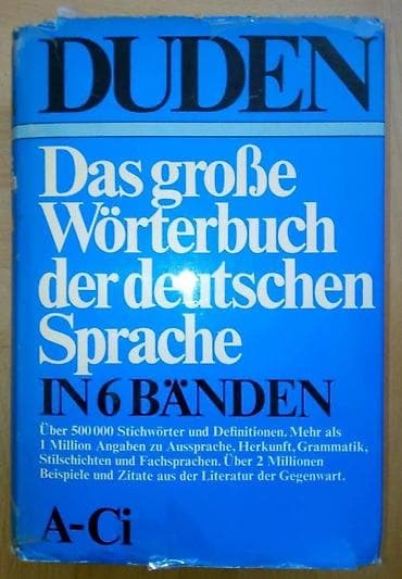 polovni tricikli: Rečnik - Njemački 
DUDEN tvrdi povez, strana 464, 25x15cm — 1