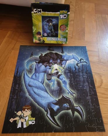 sator za plazu pop up: Ben 10 wolf - cartoon network. Original puzzle - puzle - pazl kako ko — 2