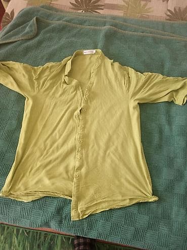 bela lanena haljina: Lanena Ženska košulja Just Woman - Brend: Just Woman (etiketa — 1