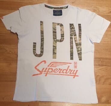 diskver majice cena: SuperDry - super dry bela muška majica. Piše xl velicina, ali moze i — 1