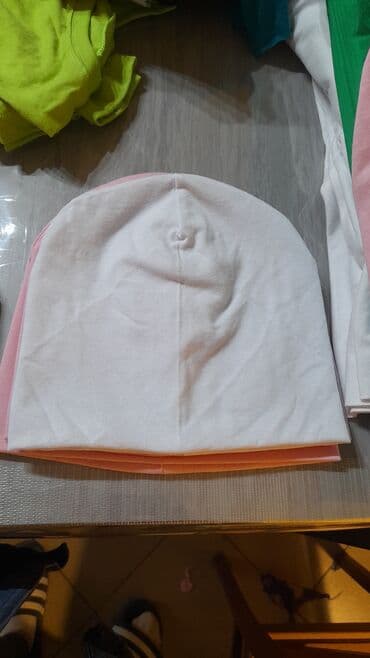 Women's Footwear: Pamučne beanie kape – jednobojne - Model: klasična beanie kapica bez — 5