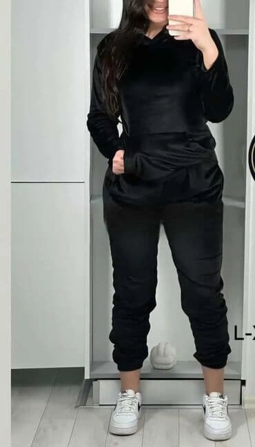 Men's Clothing: Ženski komplet trenerki – više modela - Model 1: Braon pleteni — 3