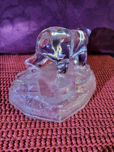kristalne plafonjere: Figura kristal,led kristal d'Argues Francuska,rucni rad iz 70,80ih — 7