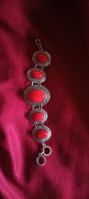 narukvice od nerdjajuceg celika: Prelep set nakita ogrlica i narukvica, efektan, elegantan, podiže — 4