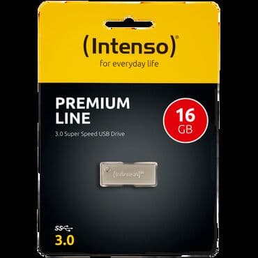 medion ssd: USB Flash drive 16GB Premium Line, srebrna boja, materijal metal — 1