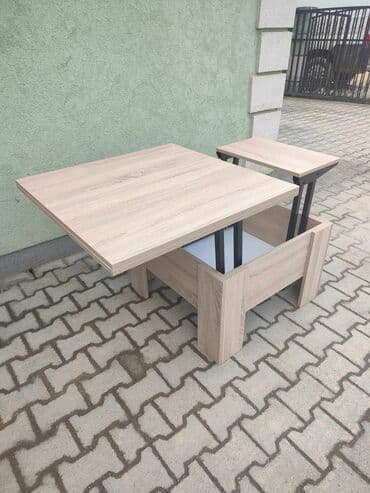 Furniture: 08. Transformer sto Sto 2 u 1 80*80 / 160*80 U svim bojama univera — 3