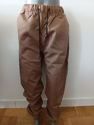 tasne mona: Muške radne pantalone – modeli sa gumom u struku - Materijal: čvrsta — 3