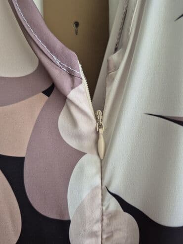 zara kaisevi zenski: 3XL (EU 46), color - Beige, Cocktail, Short sleeves — 4