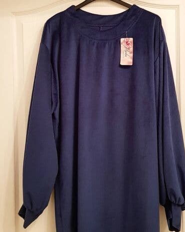 Bоја - Crna, Oversize, Dugih rukava