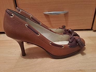 kozne cizme beograd: Braon salonke "Nine West", broj 40. Odlicno ocuvane, spolja bez — 7