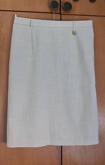 pantalone sa prorezom: M (EU 38), color - Beige — 1