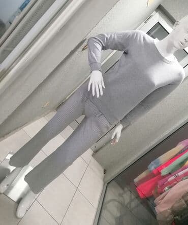 kompleti za zene: M, Jednobojni, bоја - Siva — 3